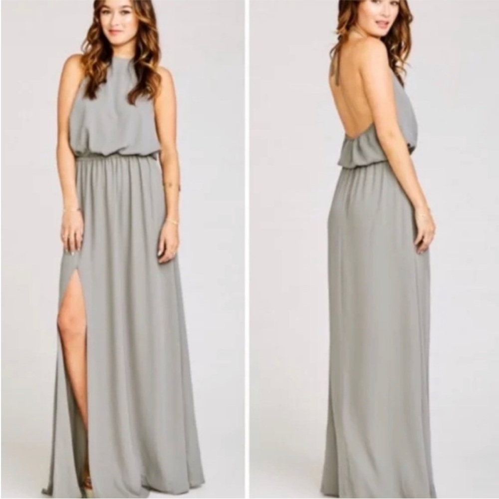 Halter Bridesmaid Dress